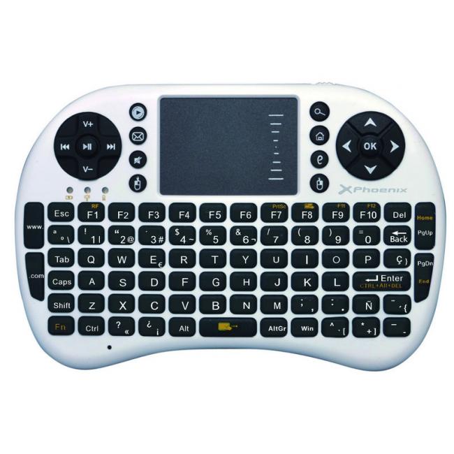 Miniteclado Phoenix TouchPad Multimedia Inalámbrico - 470