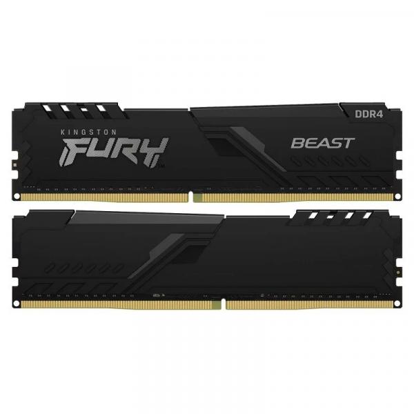 16GB 2x8GB DDR4 3200MHz Kingston Fury Beast CL16