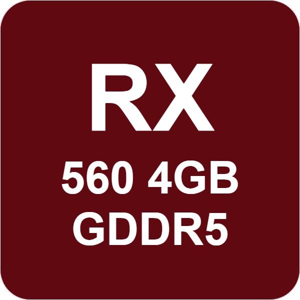AMD RX 560 4GB GDDR5