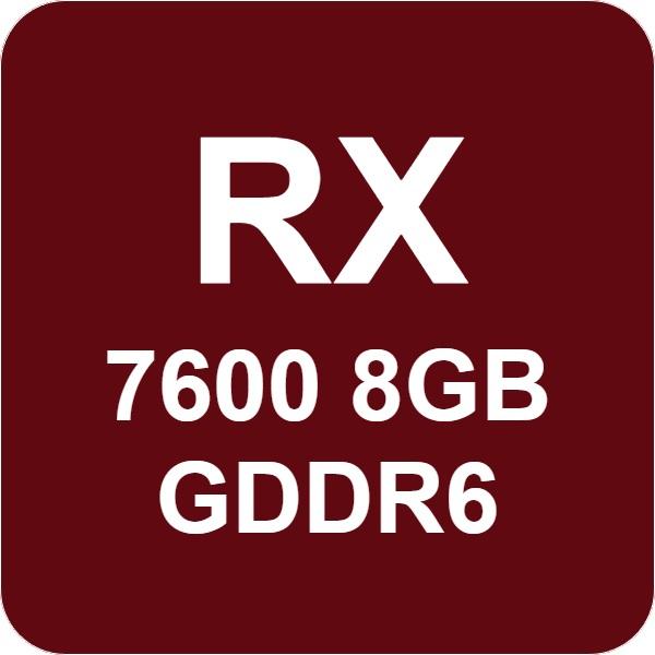 AMD RX 7600 8GB GDDR6