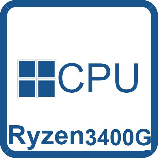 AMD Ryzen 5 3400G 4.2GHz Max 4 Nucleos