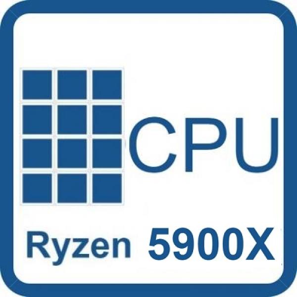 AMD Ryzen 9 5900X 12 Núcleos 4,8 GHz max