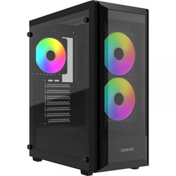 Caja Black Nebula ARGB Negro