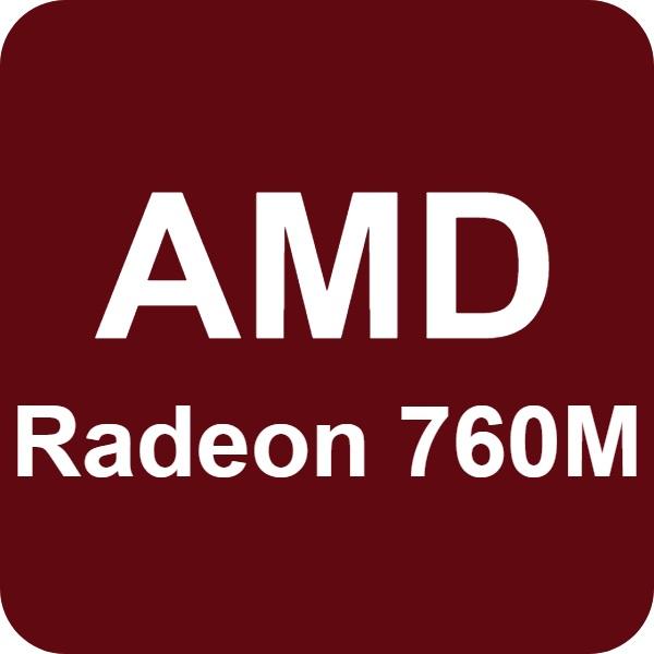 GPU integrada Radeon 760M 2800MHz