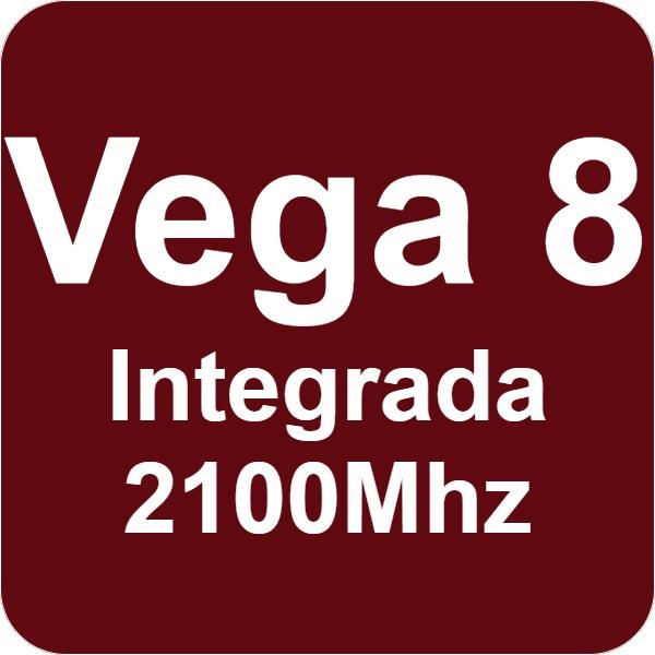 GPU integrada Radeon Vega 8 2100MHz
