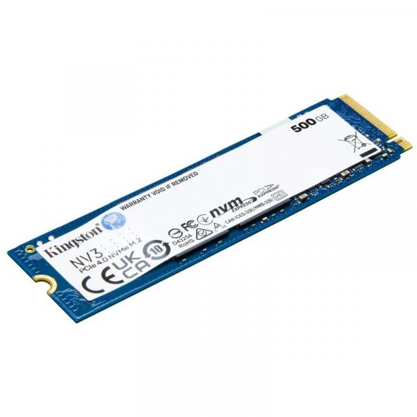 Kingston NV3 500GB 5000 MB/s NVMe M.2 PCIe 4.0 3D