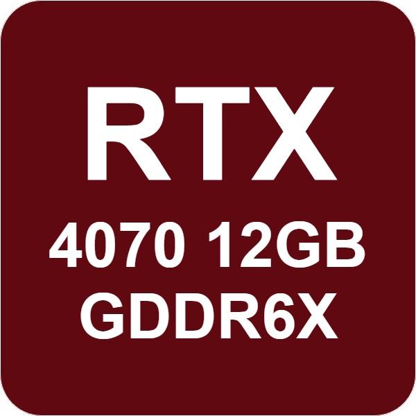 Nvidia RTX 4070 12GB GDDR6X DLSS3