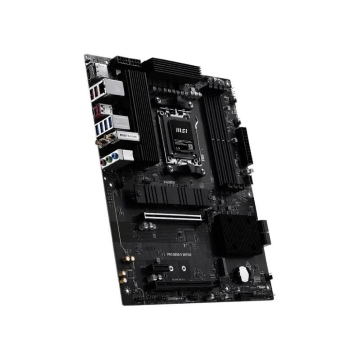 Placa B850 WIFI6E ATX AM5 DDR5 Wi-Fi 6E y Bluetooth 5.3 PCIe 5.0