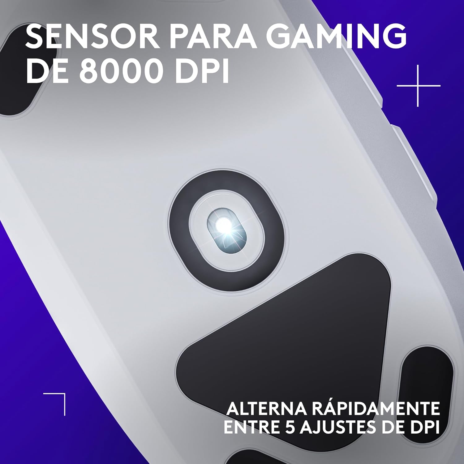 Logitech G203 LIGHTSYNC Ratón USB Gaming con Iluminación RGB Personalizable Blanco - 2293