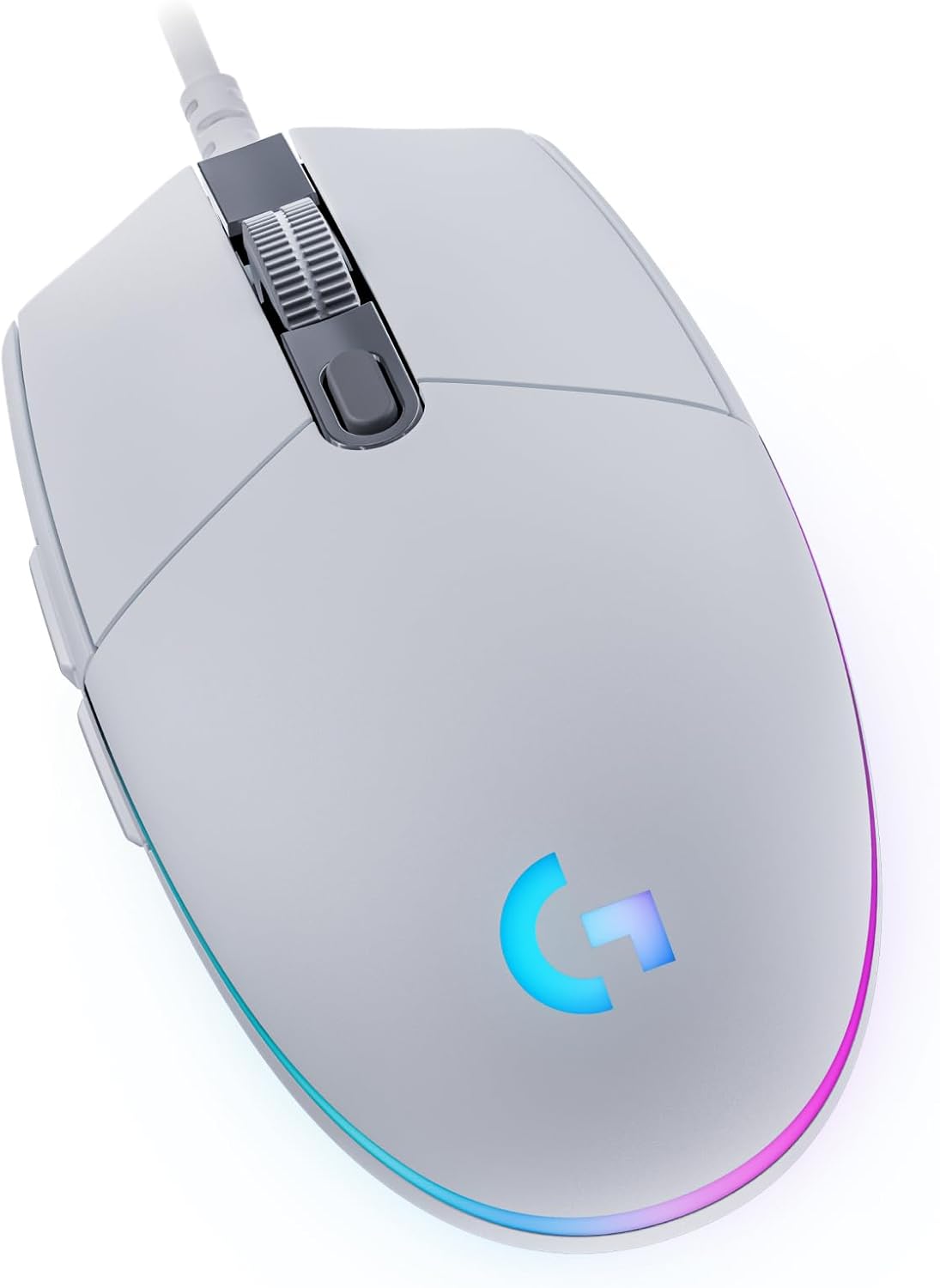 Logitech G203 LIGHTSYNC Ratón USB Gaming con Iluminación RGB Personalizable Blanco - 2293