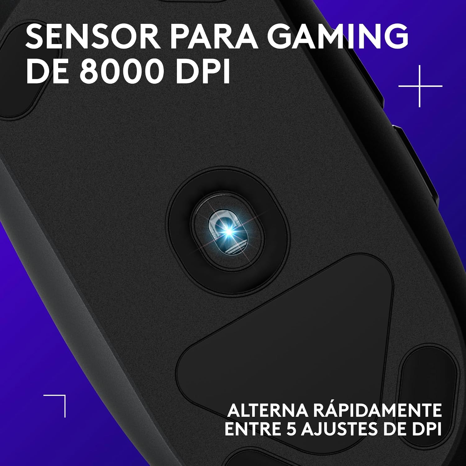 Logitech G203 LIGHTSYNC Ratón USB Gaming con Iluminación RGB Personalizable Negro - 2294