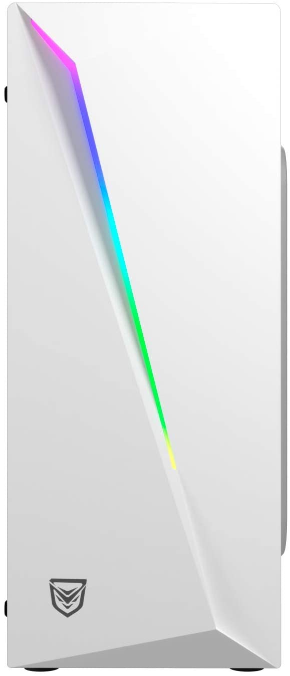 Nfortec Lynx Cristal Templado USB 3.0 RGB Blanco - 1596