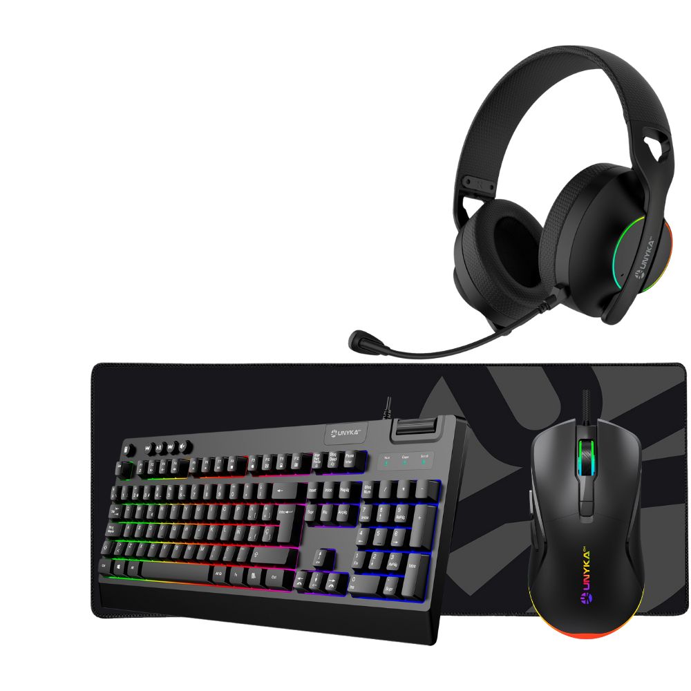 Pack Gaming RTX Monitor Pc Teclado Ratón Cascos Alfombrilla - 2208