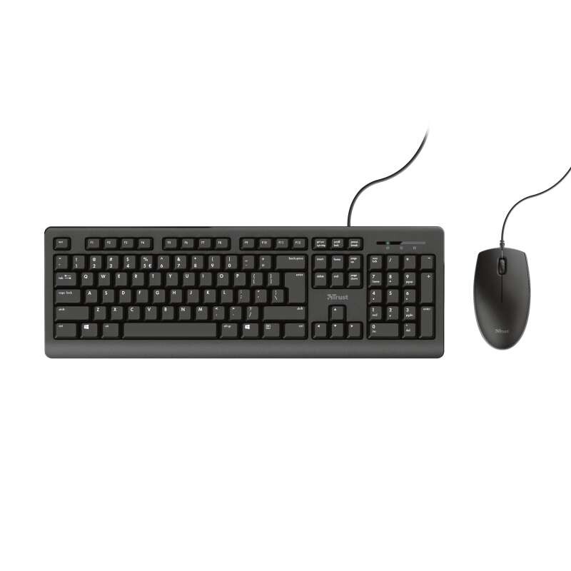 Pack USB Teclado 104 Teclas + Raton 3 Botones - 2487