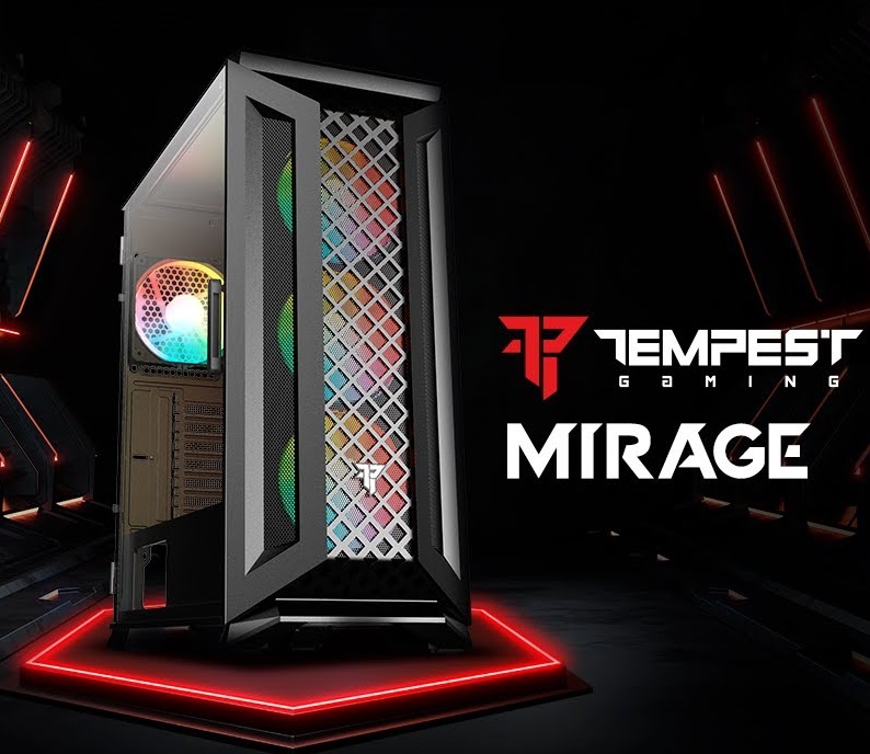 Tempest Mirage RGB Mesh Torre ATX Negra - 1908