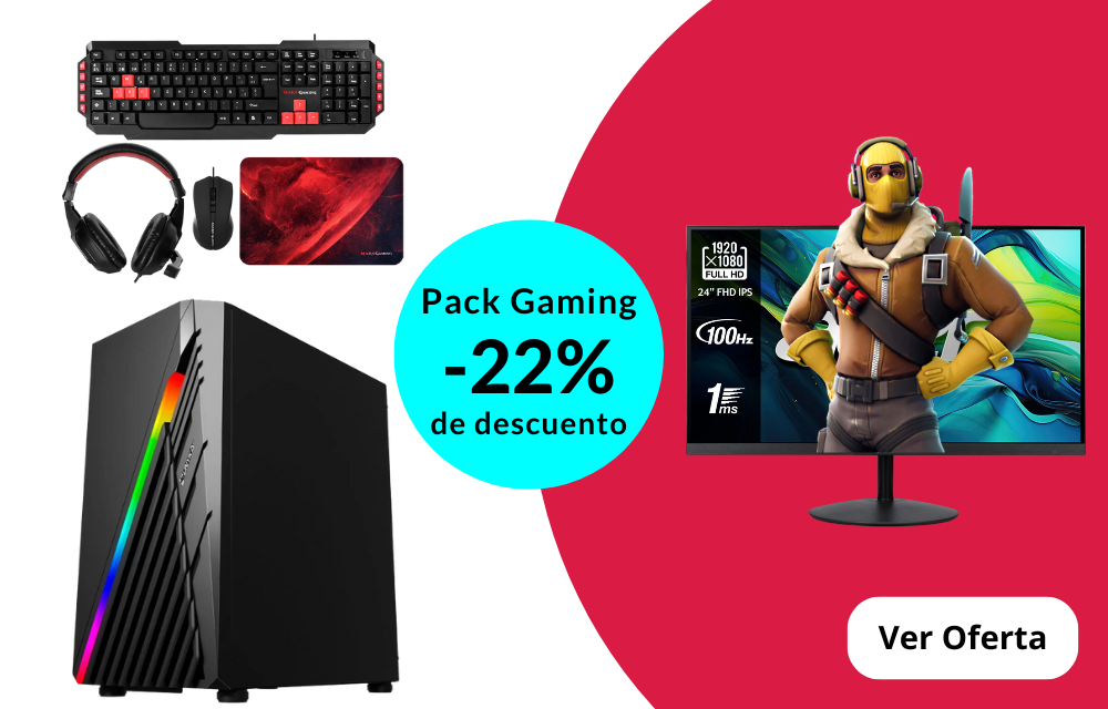 ofertas Pc de pack pc gamer 2025